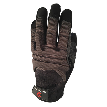 ZERO FRICTION Impact Neoprine Universal-Fit Work Glove, Grey WG41003